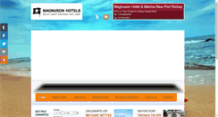 Desktop Screenshot of magnusonhotel-marinanewportrichey.com