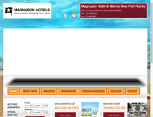 Tablet Screenshot of magnusonhotel-marinanewportrichey.com